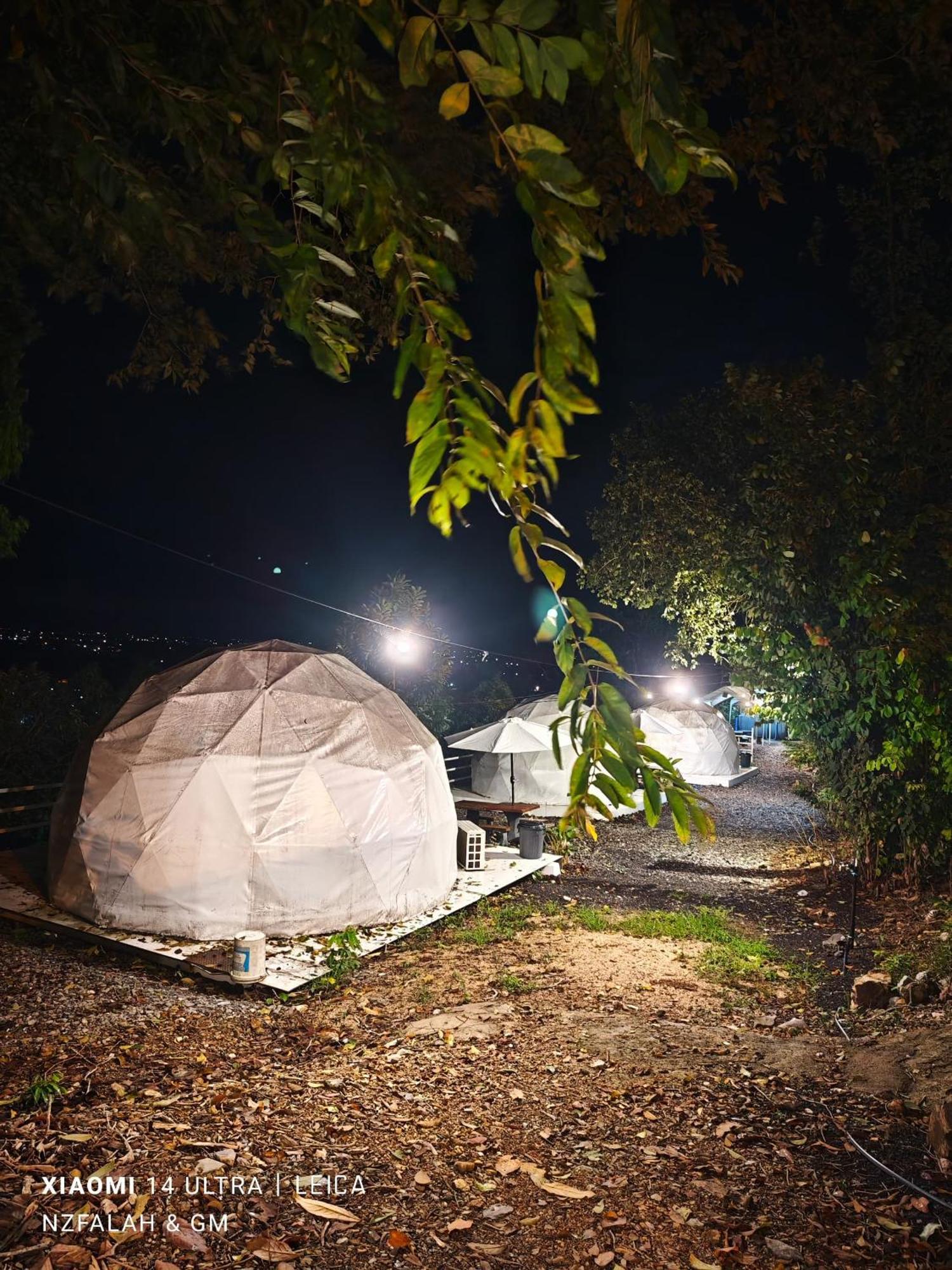 Gunung Medan Glamping & Cafe Hotel Kangar Exterior foto
